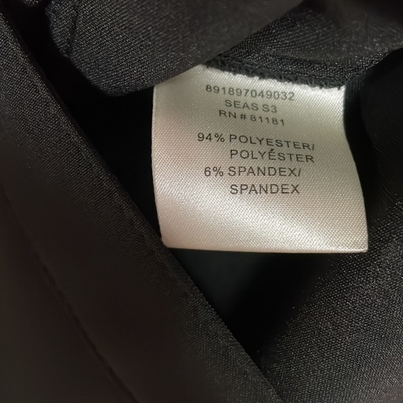 Kathy Che Black Stretch Button Down Top Sz S - Picture 4 of 5